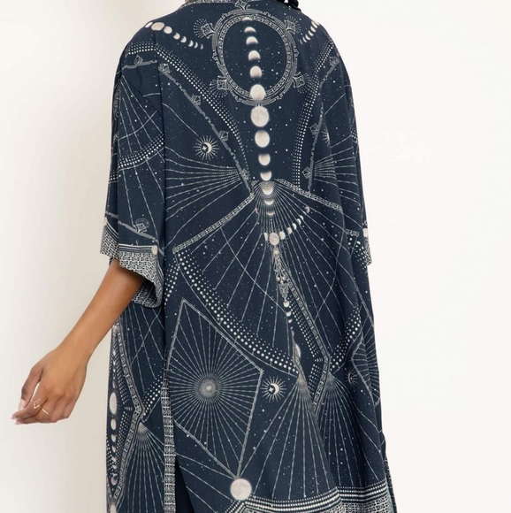 Blackmilk Other - NWOT BLACKMILK Moon Phases Robe Large